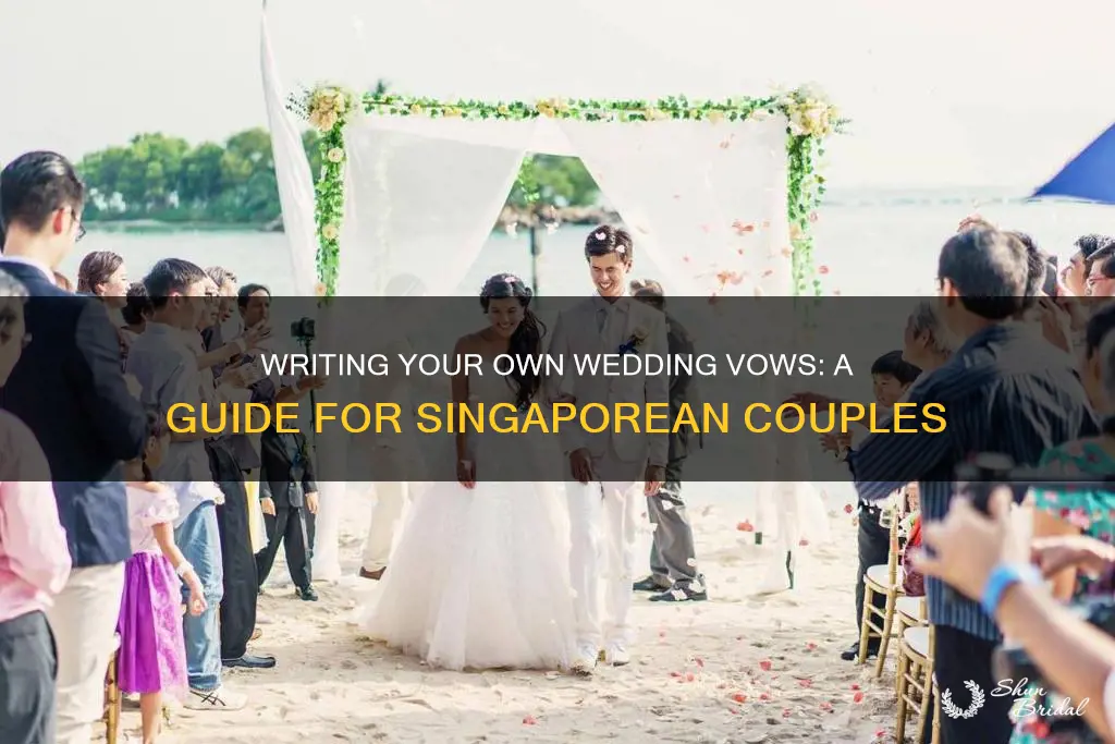 how to write wedding vows singapore