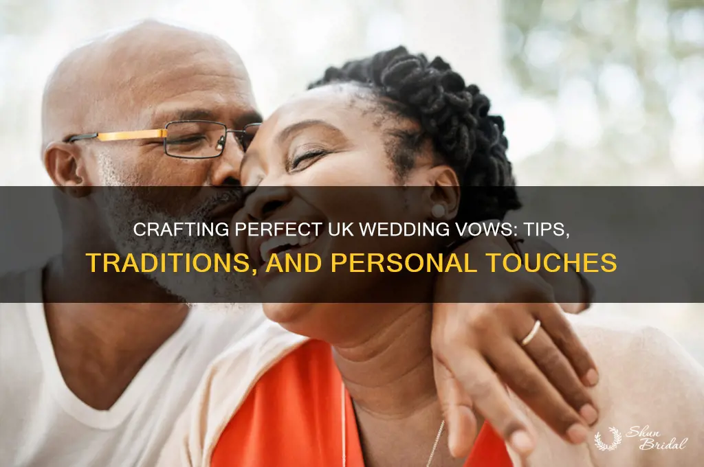 how to write wedding vows uk
