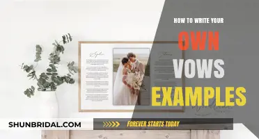 Crafting Personalized Wedding Vows: Tips, Examples, and Inspiration for Your Big Day