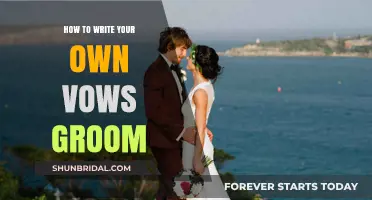 Crafting Heartfelt Groom Vows: A Guide to Personalizing Your Wedding Promises