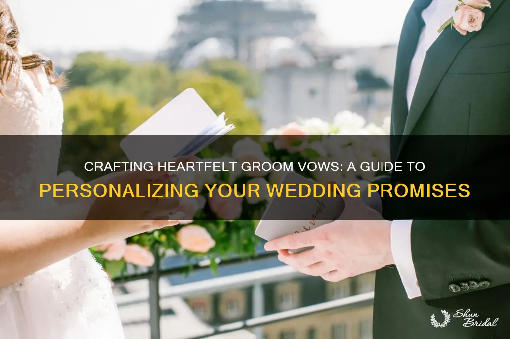 how to write your own vows groom