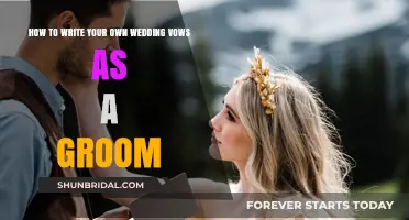 Crafting Heartfelt Groom’s Wedding Vows: A Step-by-Step Guide
