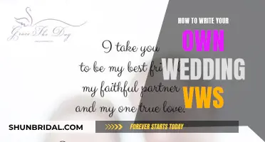 Writing Your Wedding Vows: A Guide to Personalizing Your Promises