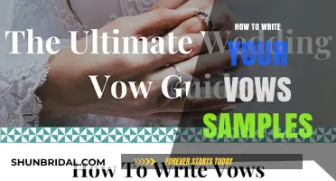 Crafting Heartfelt Wedding Vows: Tips, Samples, and Personalization Guide