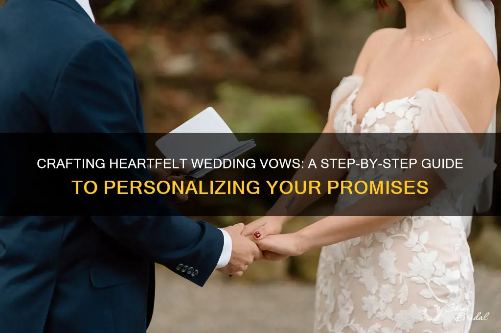 how to write your wn vows