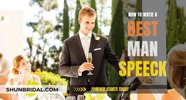 Crafting a Memorable Best Man Speech