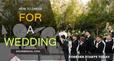 Guide to Wedding Attire: Dress to Impress