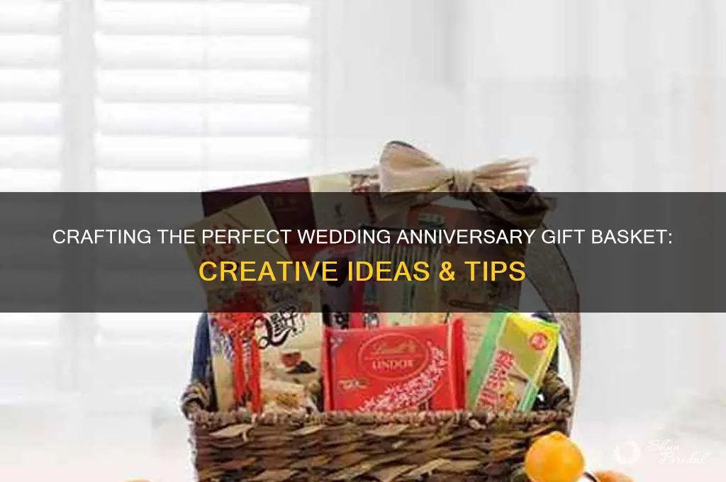 how tomake wedding anniversary gift basket