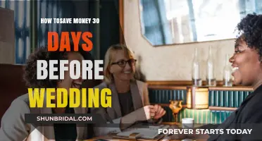 Last-Minute Wedding Savings: Smart Tips for 30 Days Before the Big Day