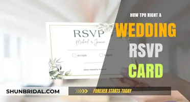 Crafting the Perfect Wedding RSVP Card: Tips and Etiquette Guide
