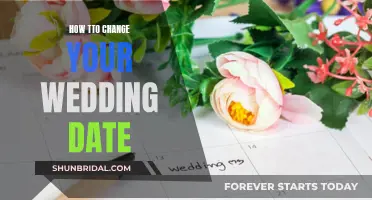 Rescheduling Your Wedding: Changing the Date