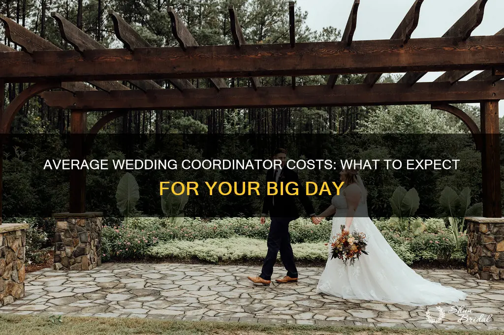 how uch on avberage do you pay a wedding coordinator