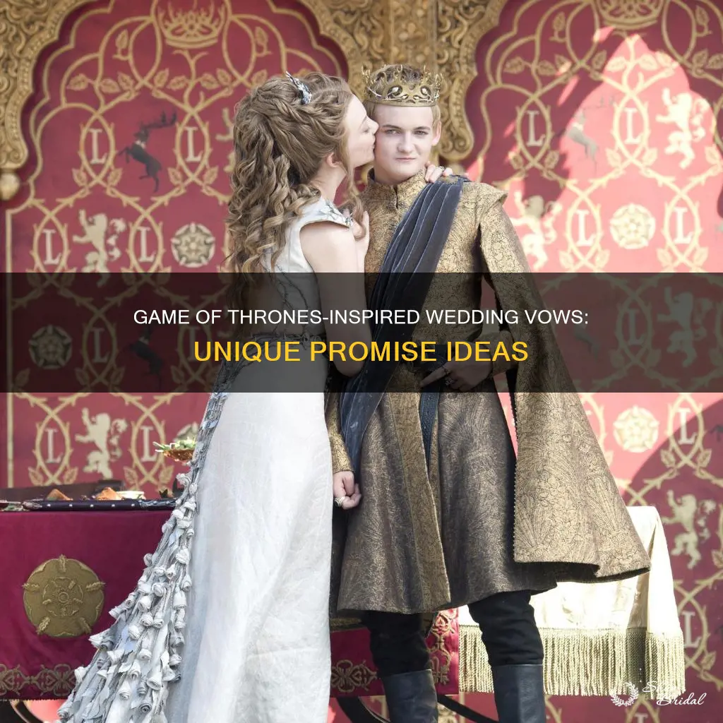 how use the game of thrones wedding vows