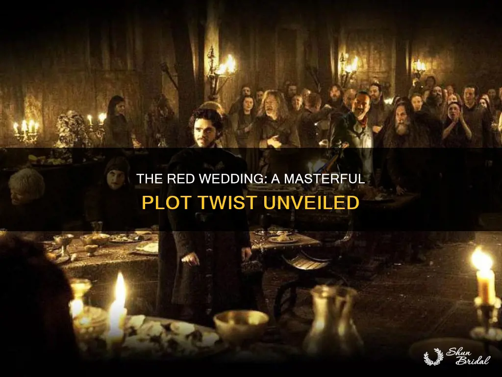 how was the red wedding planned