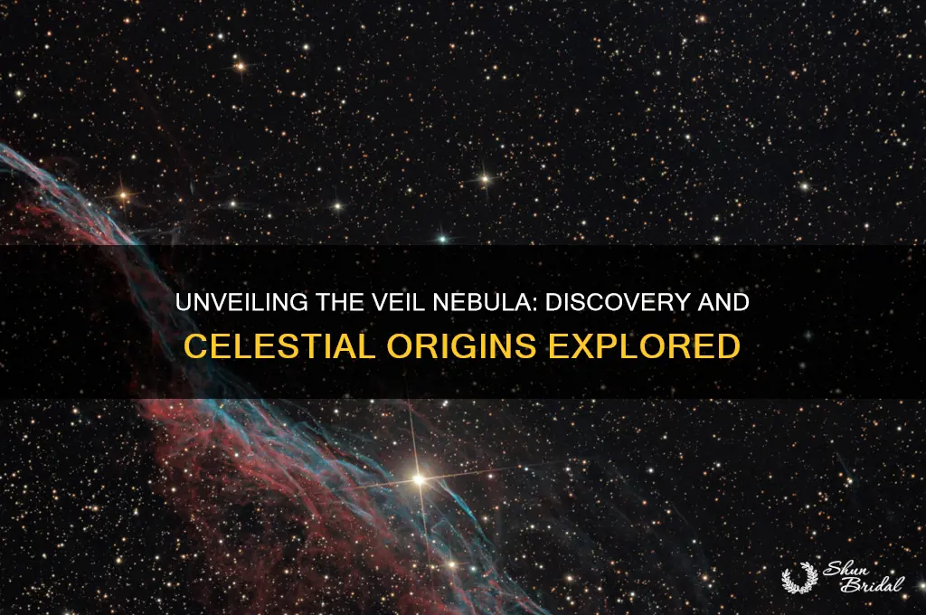 how was the veil nebula discovered