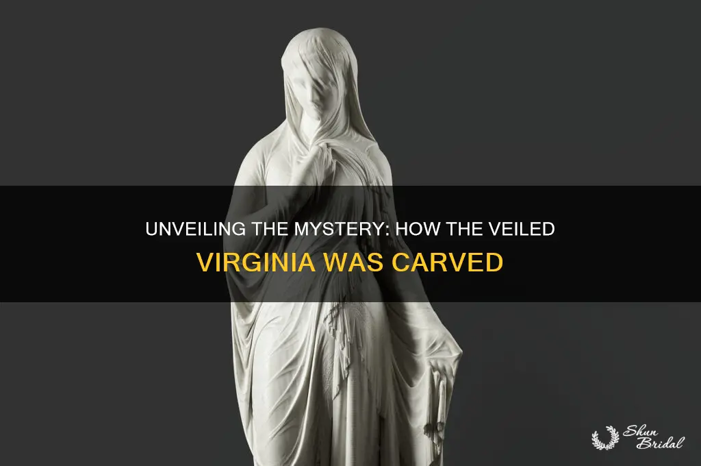 how was the veiled virginia carved