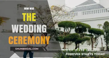 A Magical Celebration: Reliving the Joyful Wedding Ceremony Highlights