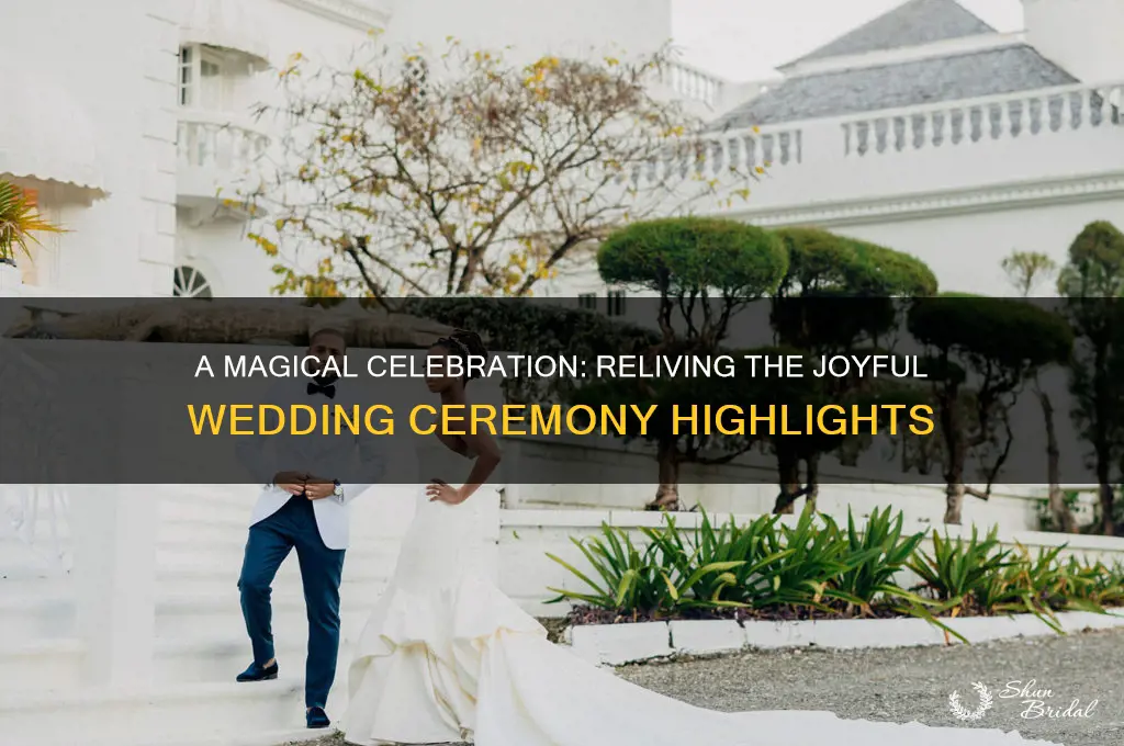 how was the wedding ceremony