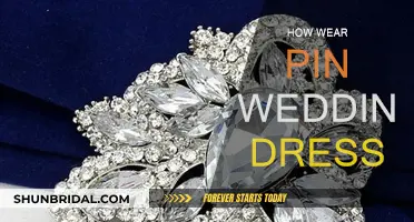 Guide to Wearing a Pin Wedding Dress