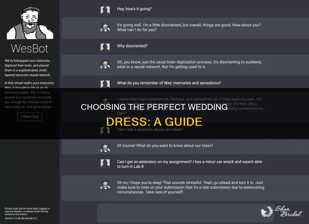 how wedding dress