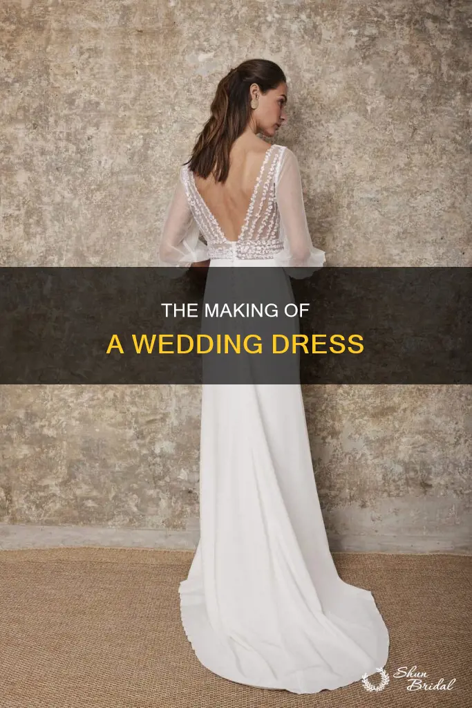 how wedding dresses are made