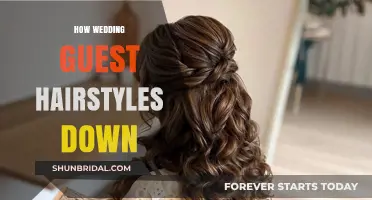 Elegant Wedding Guest Hairstyles: Stunning Down Styles for Every Occasion