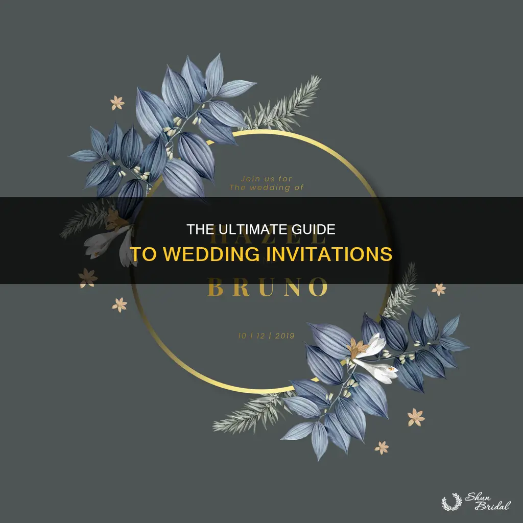 how wedding invitations work