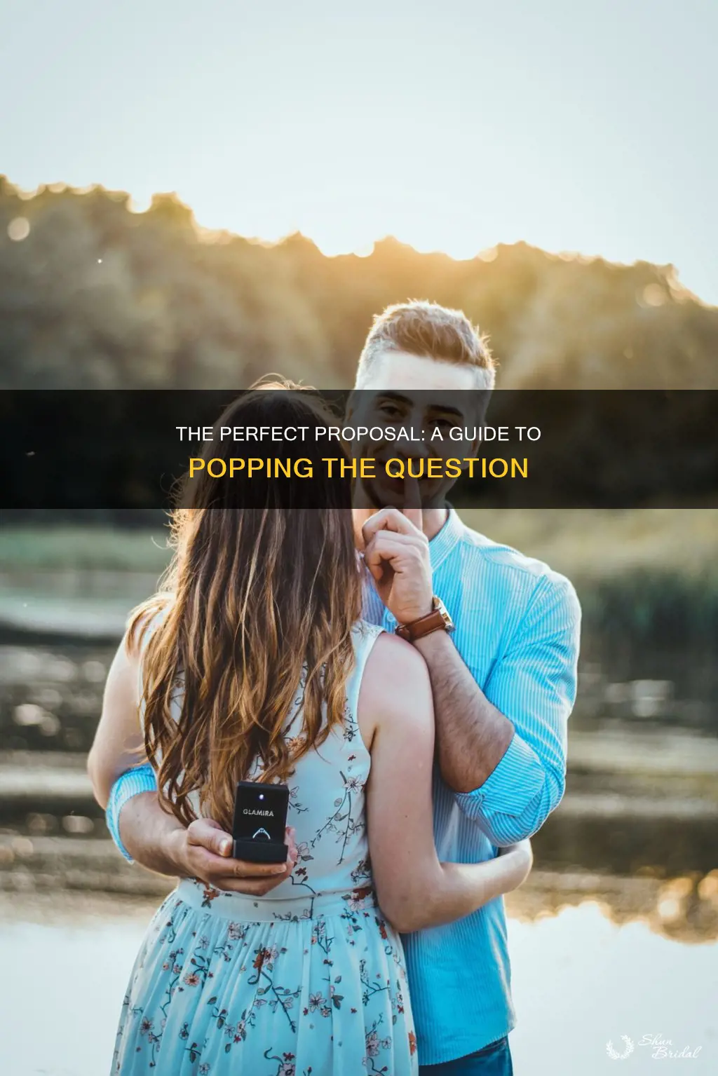 how wedding proposal is done