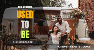 Weddings of Yore: Traditions and Trends