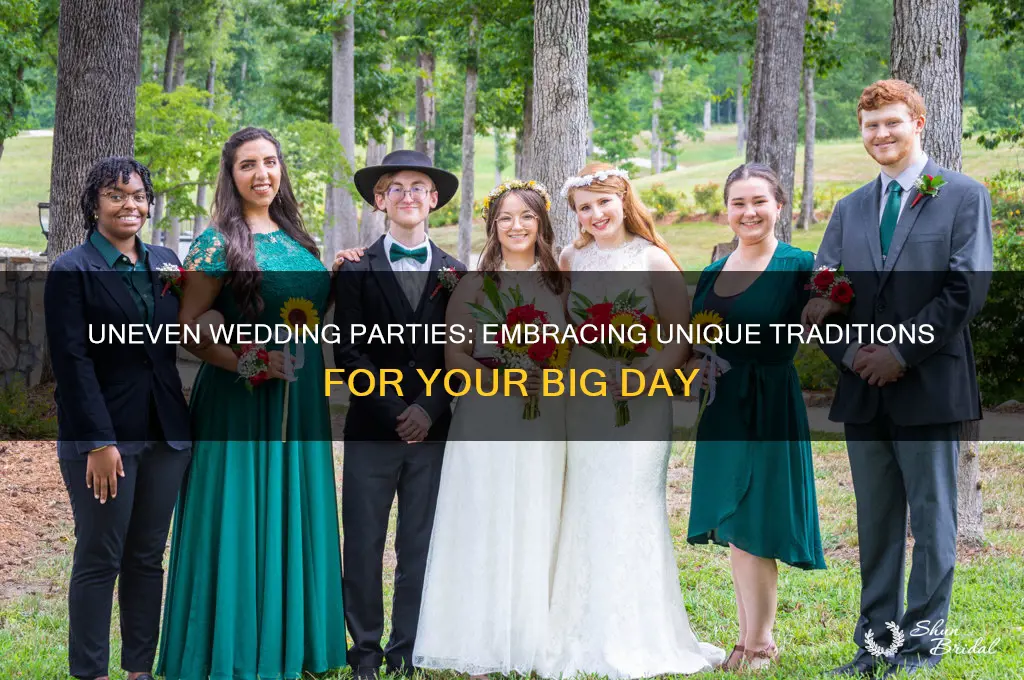 how weird is it to have uneven wedding party