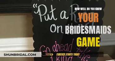 Bridesmaids, Know Them Well: A Fun Game for the Hen Party