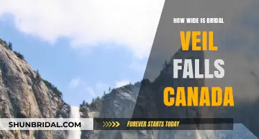 Discovering the Majestic Width of Canada's Bridal Veil Falls