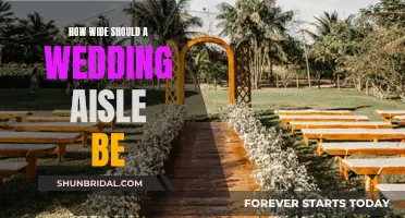 Planning the Perfect Aisle: Width and the Wedding Walk