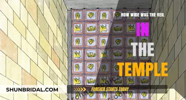 Unveiling the Temple's Veil: Exploring Its Historical Width and Significance
