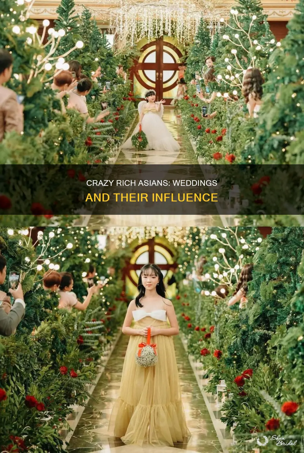 how will crazy rich asians influence weddings