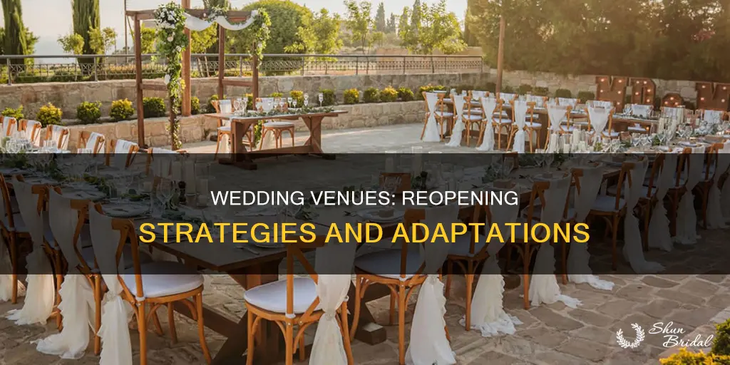 how will wedding venues reopen