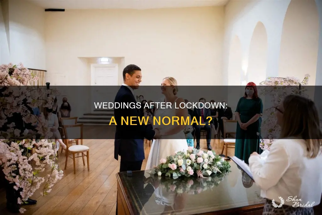 how will weddings be after lockdown