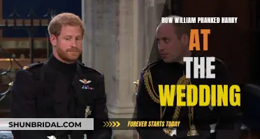 William's Wedding Prank on Harry