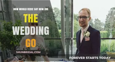 Beep-Boop Wedding Recap: R2-D2's Droid Perspective on the Big Day