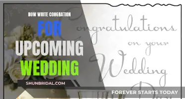 Crafting Congratulatory Notes: A Guide to Warm Wishes for the Soon-to-Be-Wed