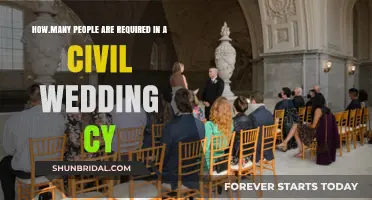 Civil Wedding Ceremony: Ideal Guest Count for an Intimate Celebration