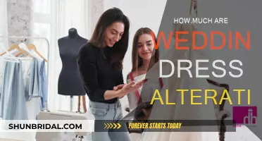 The Cost of Wedding Dress Alterations: What to Expect