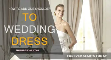 Adding a Shoulder to Your Wedding Dress: A Guide