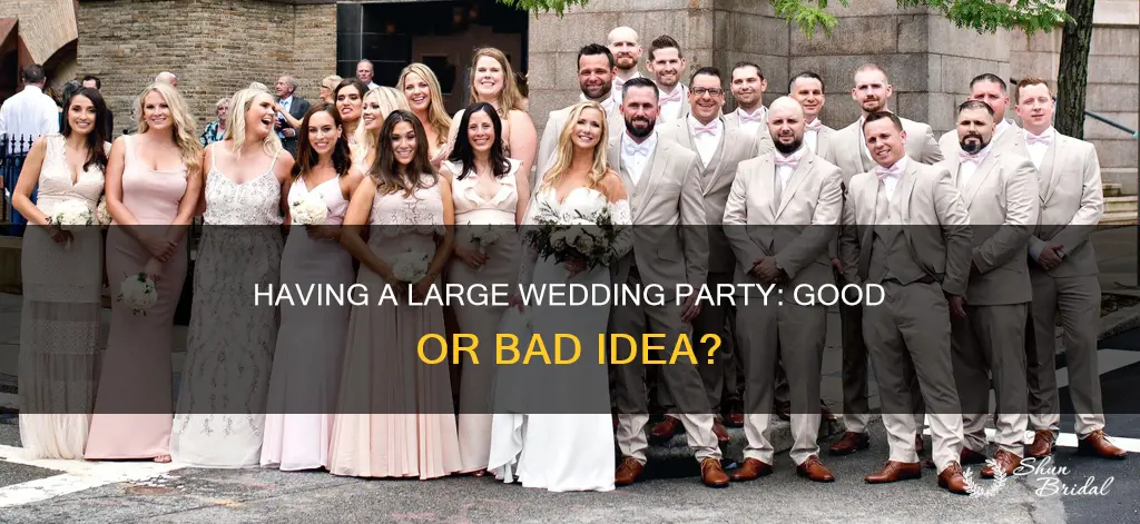 is 10 bridesmaids and groomsmen too many