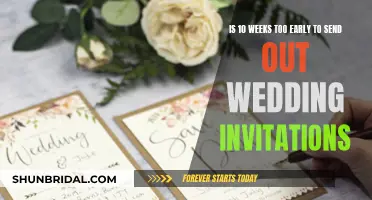 Sending Out Wedding Invites: How Early is Too Early?