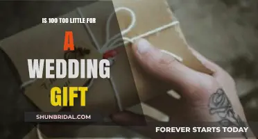 Is $100 Enough as a Wedding Gift? Etiquette Explained