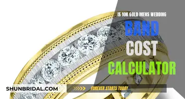 Gold Wedding Band: Cost Calculator