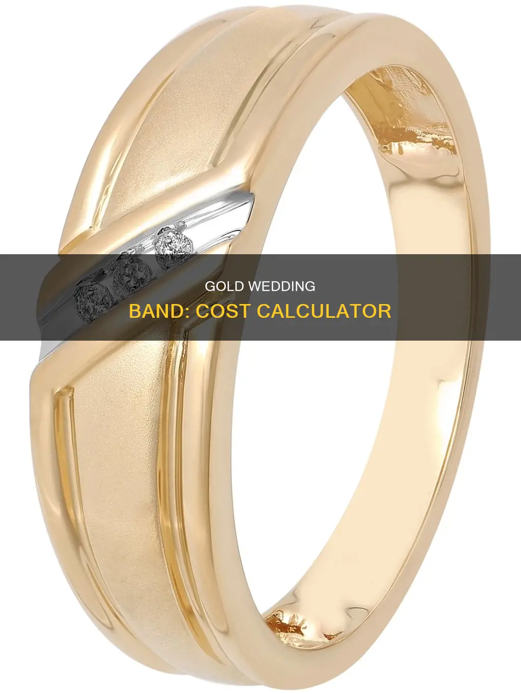 is 10k gold mens wedding band cost calculator