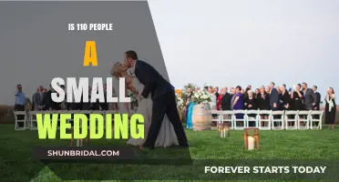 Is 110 Guests Considered a Small Wedding? Let's Discuss!