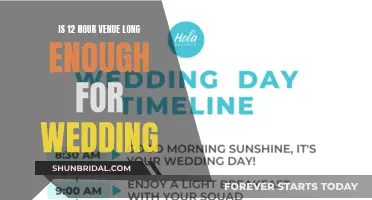 Twelve-Hour Wedding Venues: Are They Long Enough?